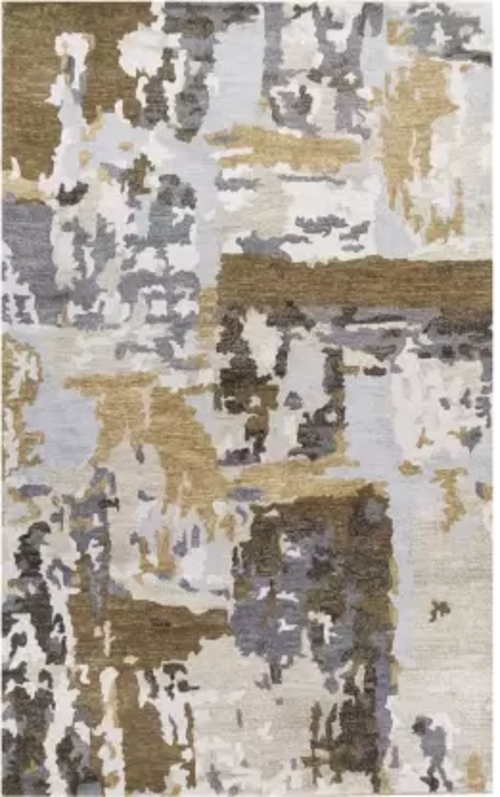 Multicolor Wool Area Rug  (5 cm, X 8 cm, Rectangle) - Craze Trends