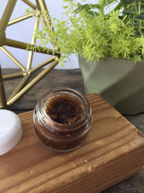 Organic Chocolate Lip Scrub Flaky Chapped Lips - Craze Trends