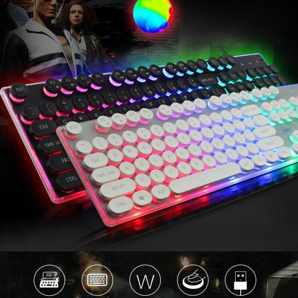 Dragon LED Backlight Gaming USB Wired Keyboard Mouse Set - Craze Trends