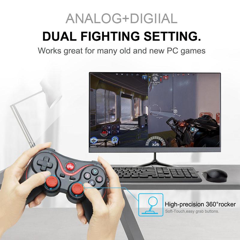 Dragon TX3 Wireless Bluetooth Mobile Gaming Controller for Android - Craze Trends