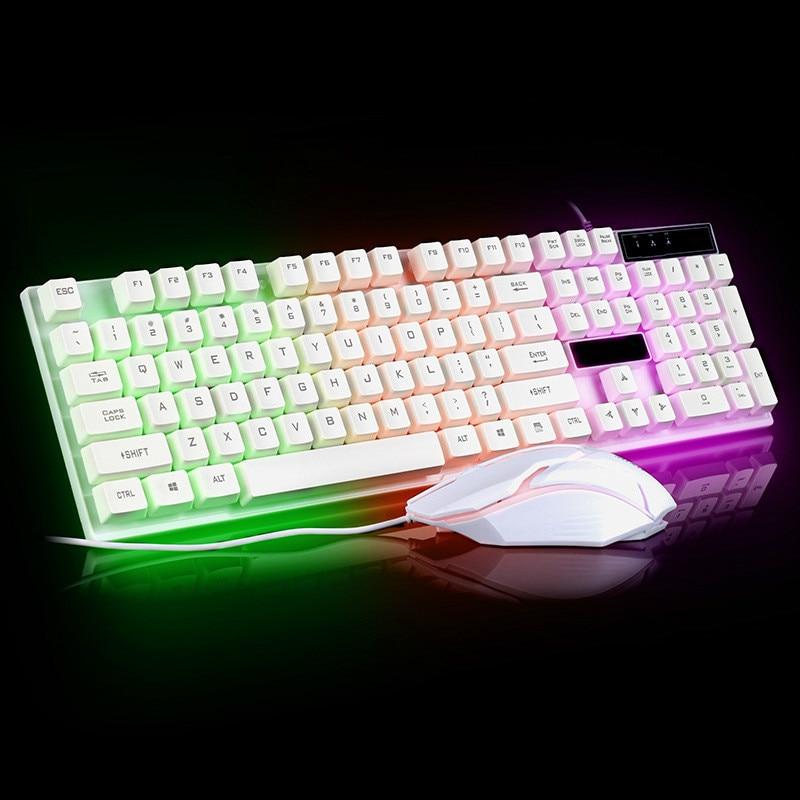 Ninja Dragons White Knight Gaming Keyboard and Mouse Set - Craze Trends