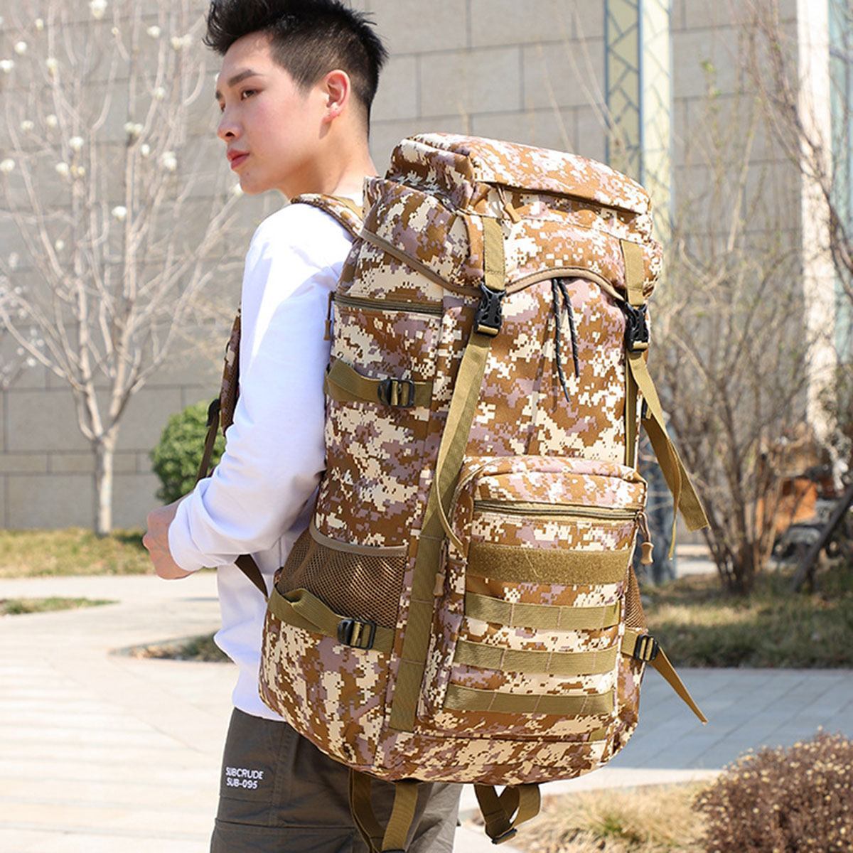 Waterproof Outdoor Camping 70L Military Backpack - Craze Trends