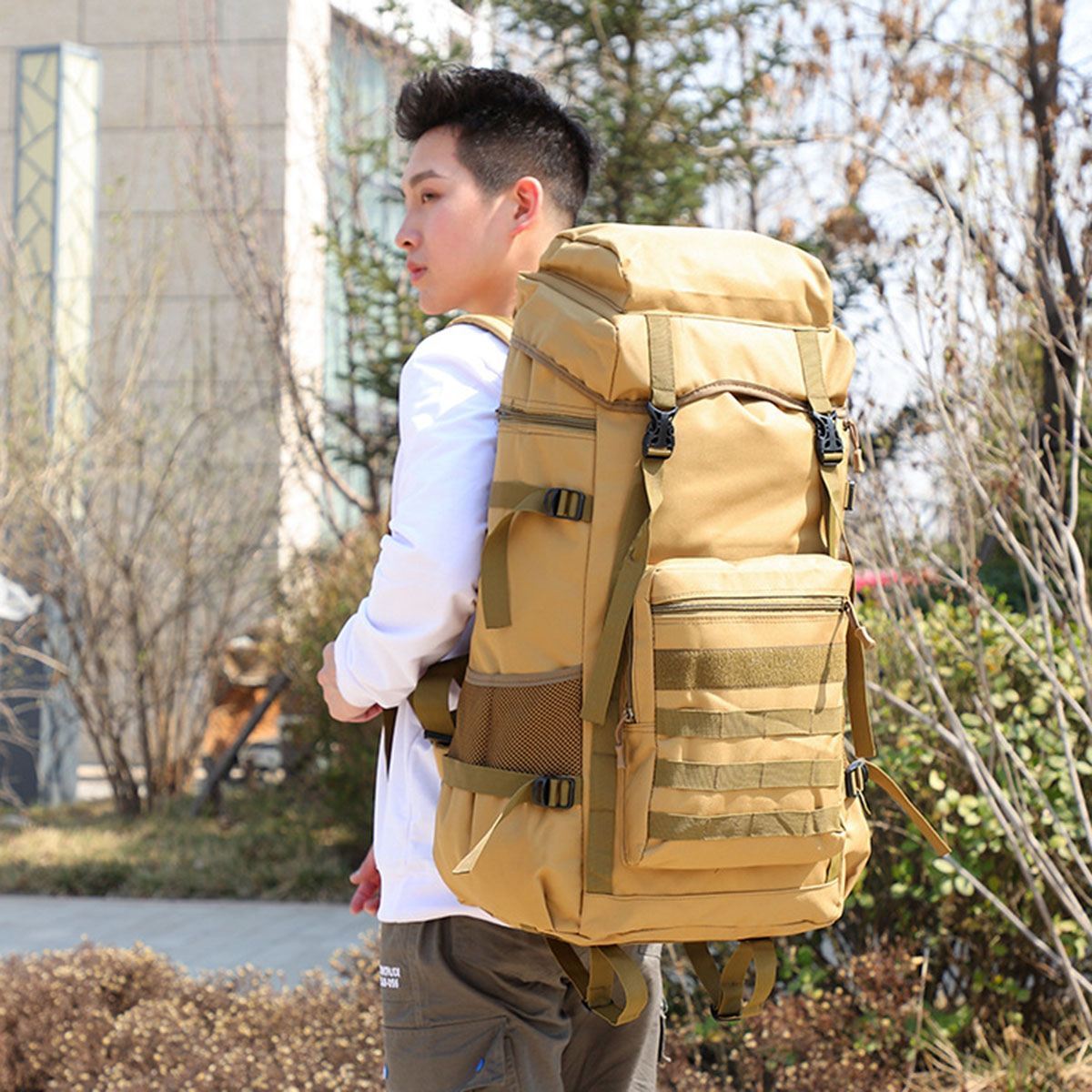 Waterproof Outdoor Camping 70L Military Backpack - Craze Trends