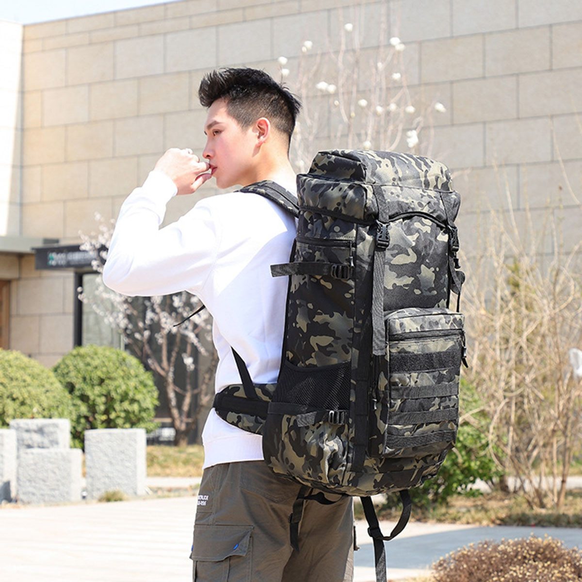 Waterproof Outdoor Camping 70L Military Backpack - Craze Trends