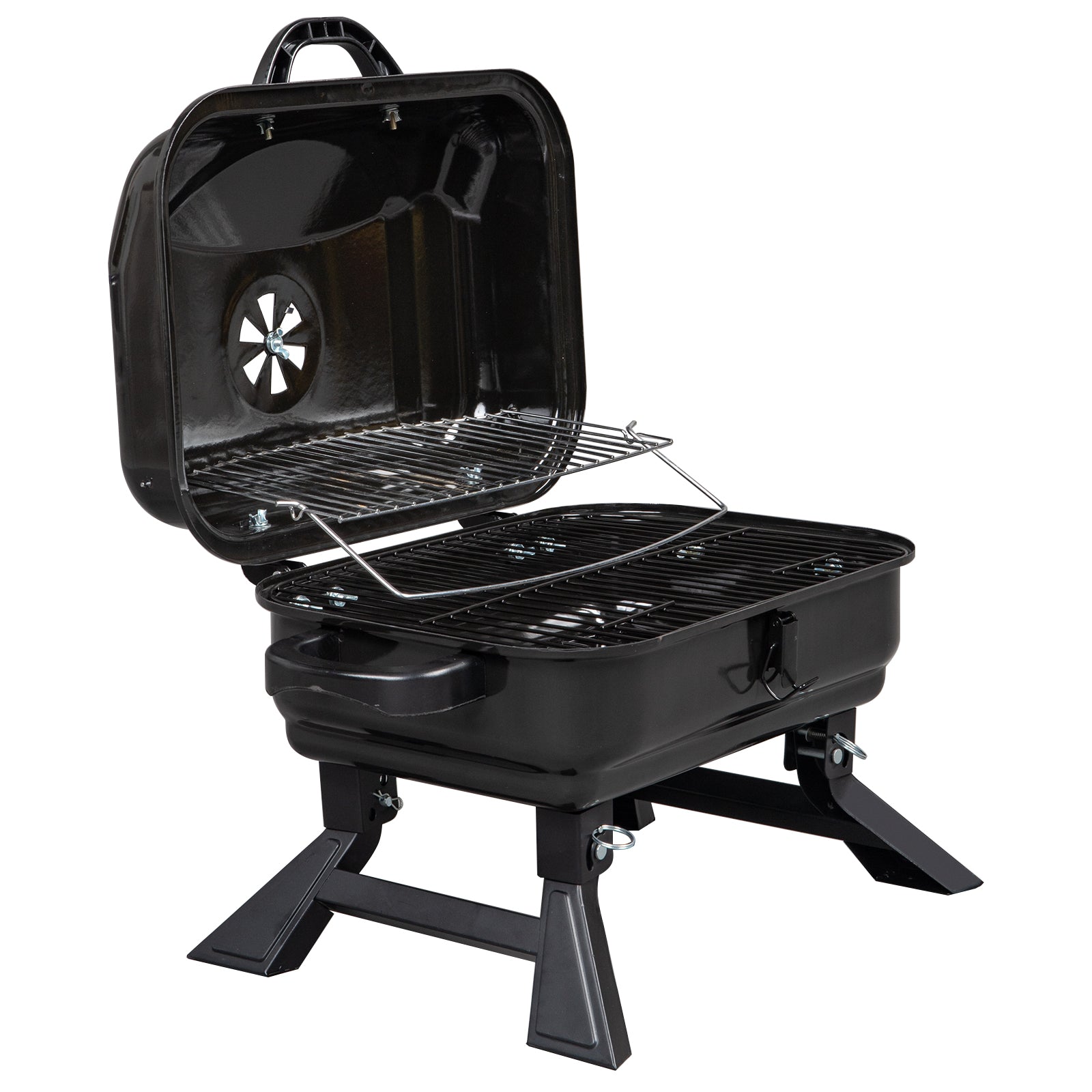 Portable Tabletop BBQ Charcoal Grill - Craze Trends