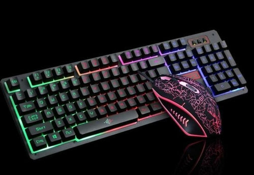 Ninja Dragons Z4 104 Keys LED Flame Gaming Keyboard with 2000 DPI - Craze Trends