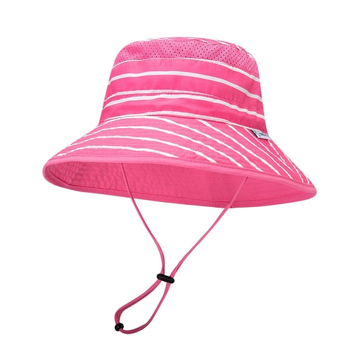 Summer Outdoor Beach And Waterproof, UPF50+ UV Protection Sun Hat With - Craze Trends