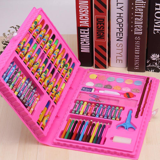 86Pcs/Set Kids Educational Toys Painting Tool Set Drawing Graffiti