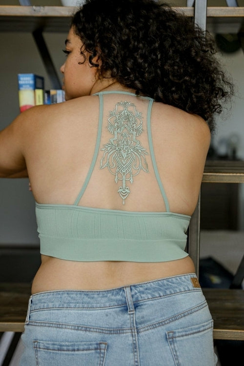 Tattoo Back Bralette