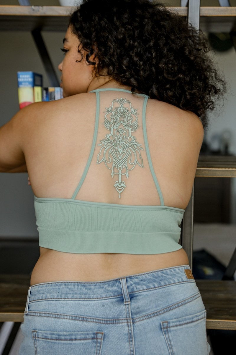 Tattoo Back Bralette