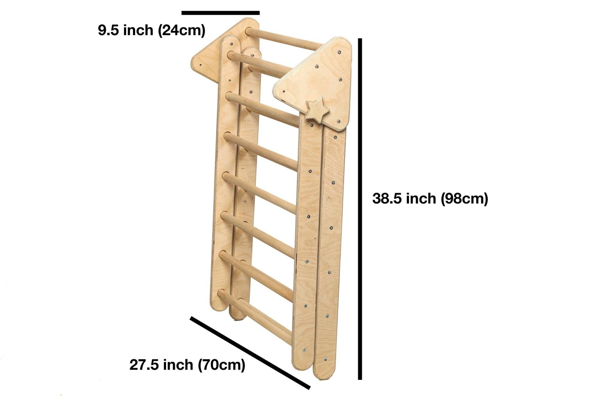 Climbing Triangle and Ladder Ramp - Craze Trends