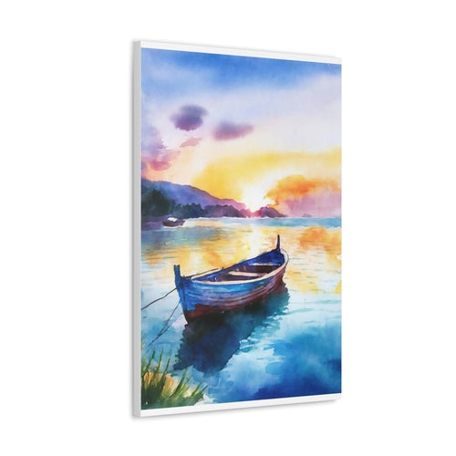 Wall Art Decor, Canvas Print Artwork, Sunset By The Sea Print - Craze Trends