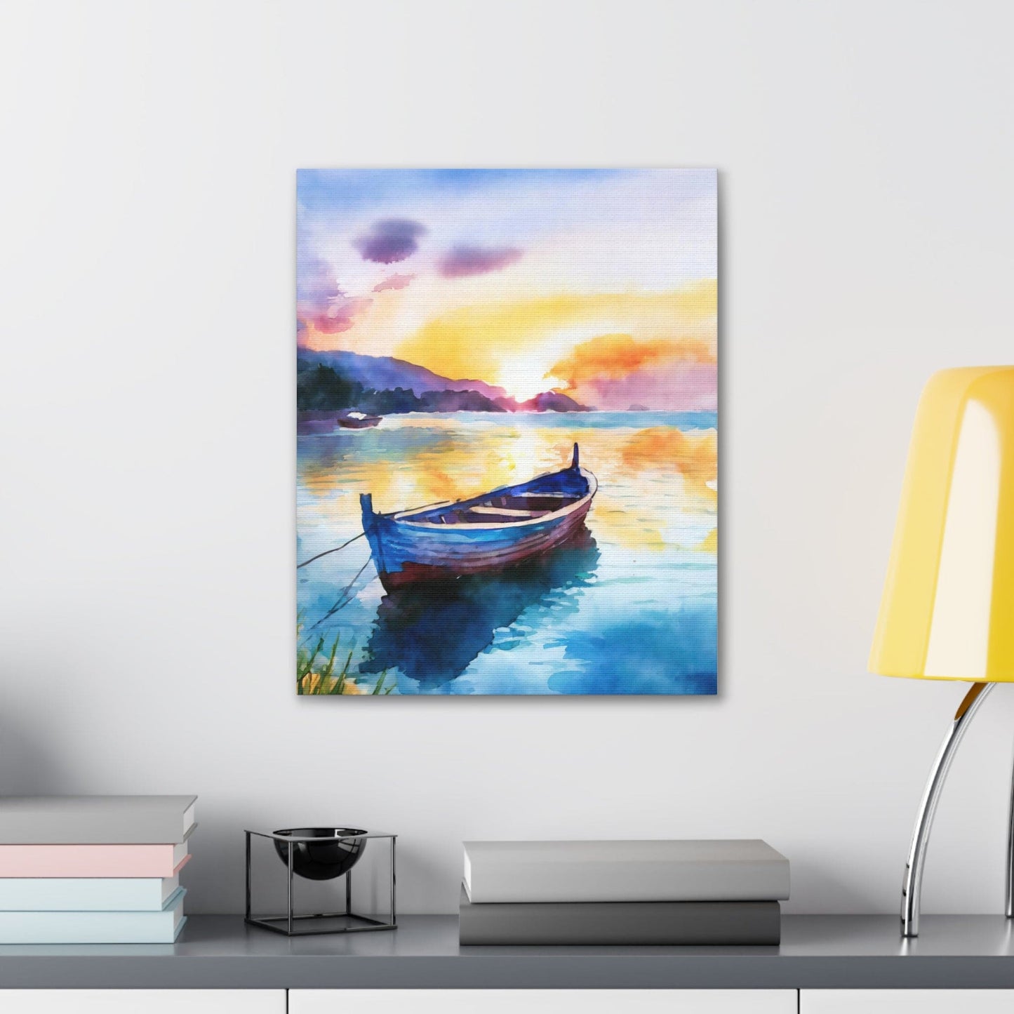 Wall Art Decor, Canvas Print Artwork, Sunset By The Sea Print - Craze Trends