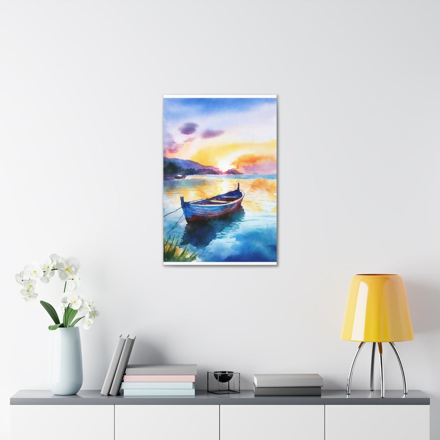 Wall Art Decor, Canvas Print Artwork, Sunset By The Sea Print - Craze Trends