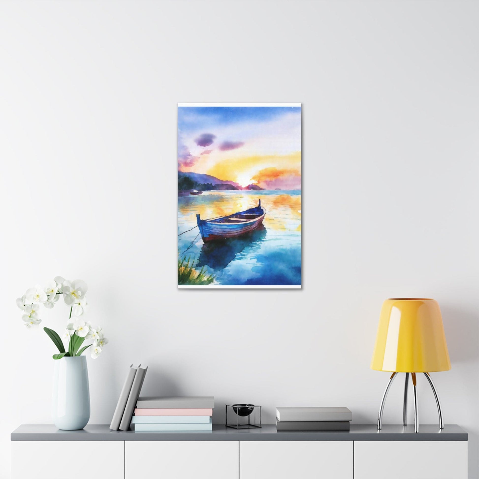 Wall Art Decor, Canvas Print Artwork, Sunset By The Sea Print - Craze Trends