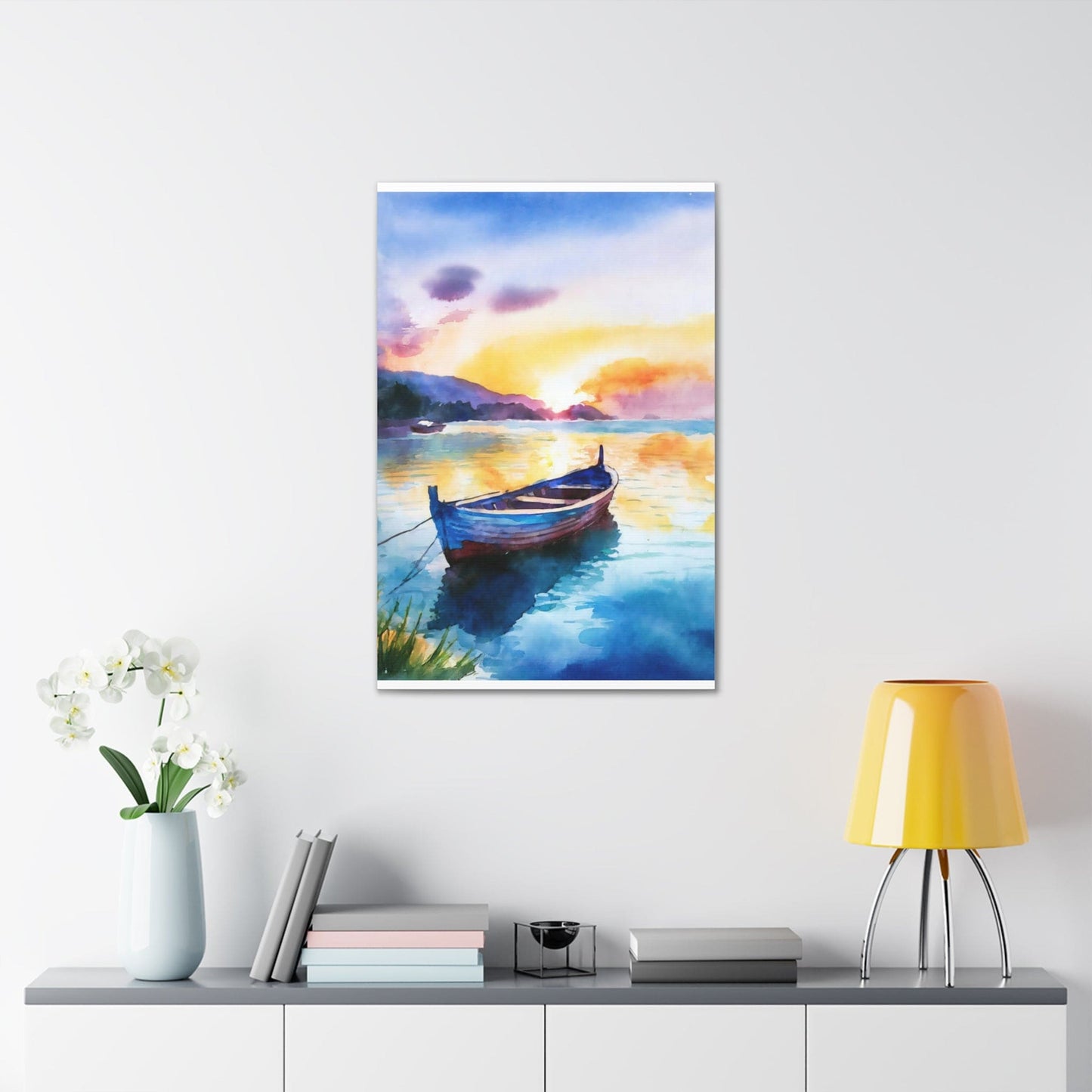 Wall Art Decor, Canvas Print Artwork, Sunset By The Sea Print - Craze Trends